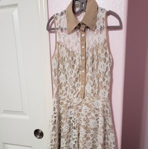 Collared Lace Dress